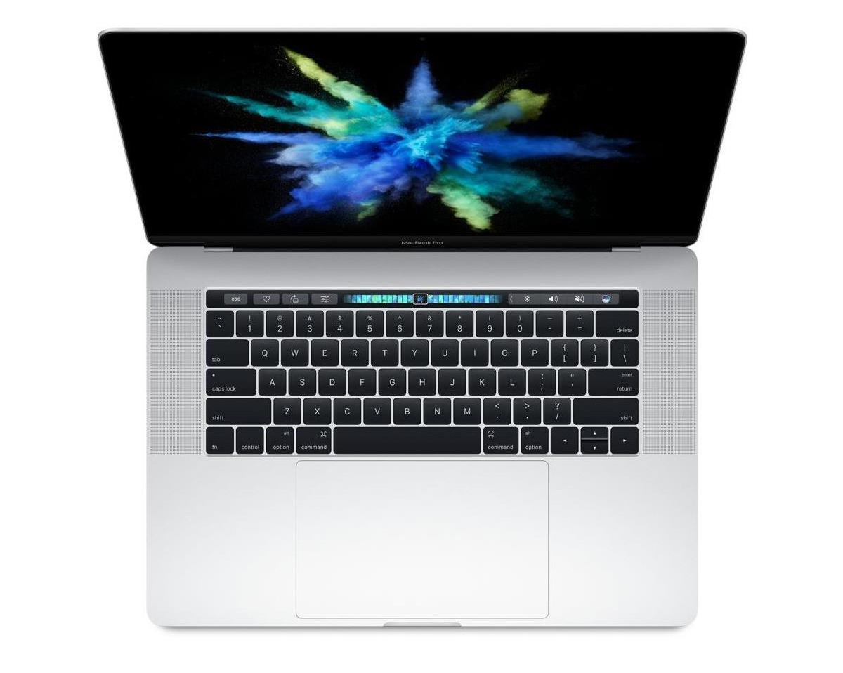 Apple Mid 2017 15 inch MacBook Pro with Touch Bar in Silver