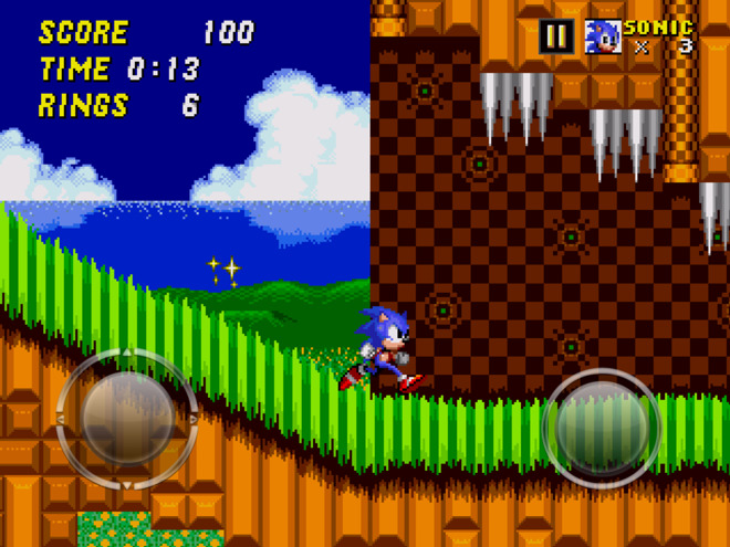 SONIC: THE HEDGEHOG SEGA free online game on