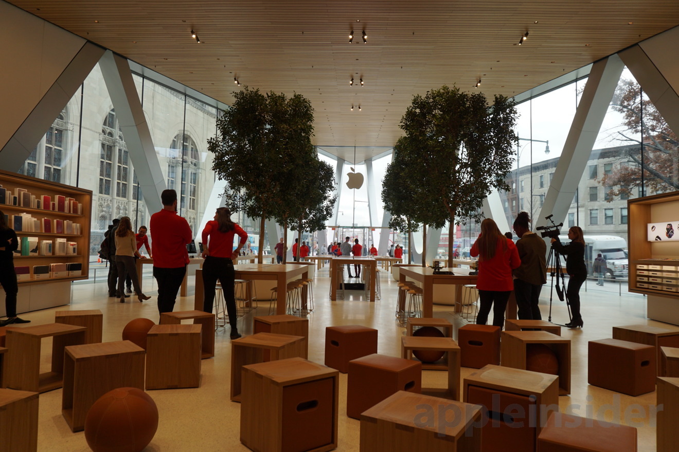 First Look inside Apple's newly remodeled NYC store 