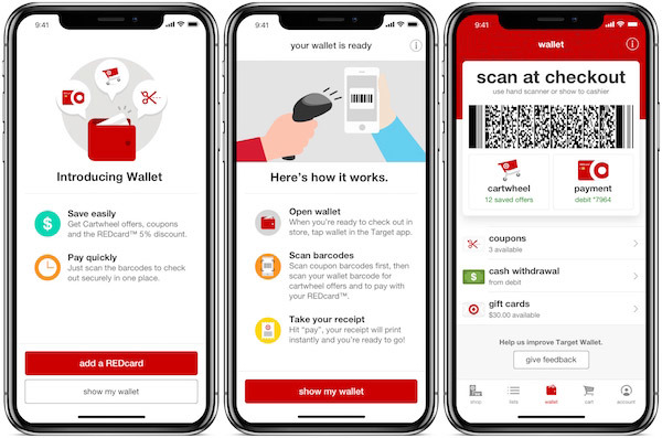 Target、モバイル決済プラットフォーム「Wallet」を開始、Apple Payを無視し続ける