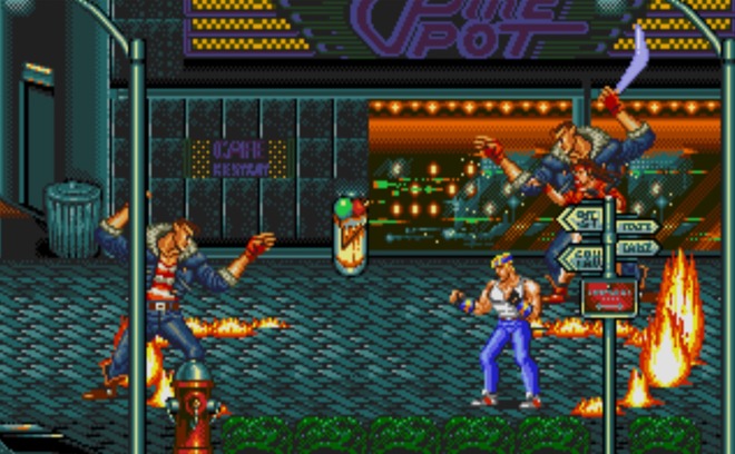 Sega game streets clearance of rage