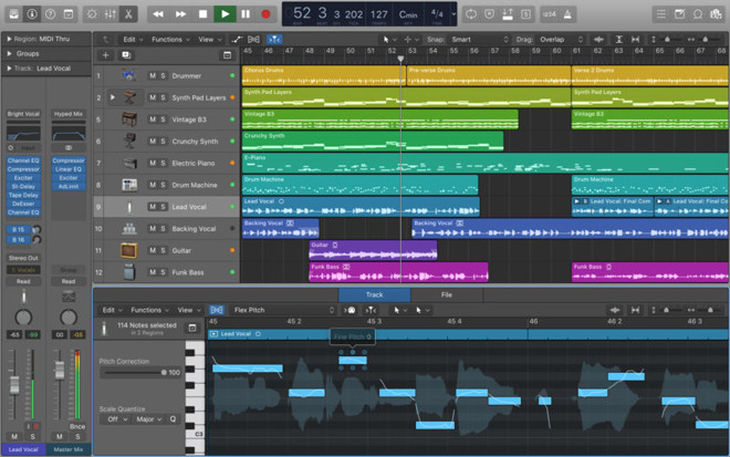 Logic Pro X updated to take advantage of high core counts in the 