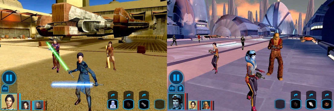 kotor ios vs pc