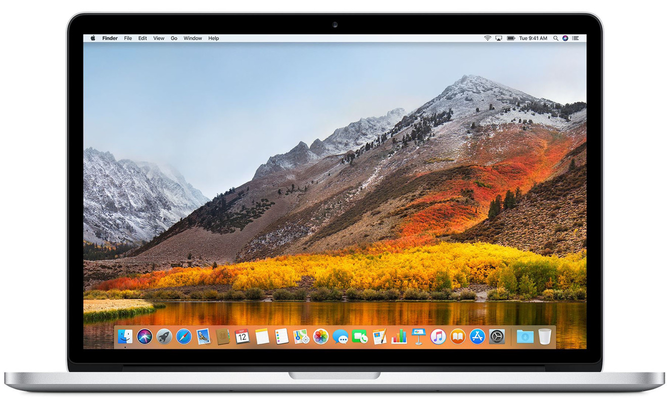Apple 15 inch MacBook Pro with High Sierra