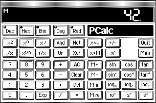 pcalc calculator