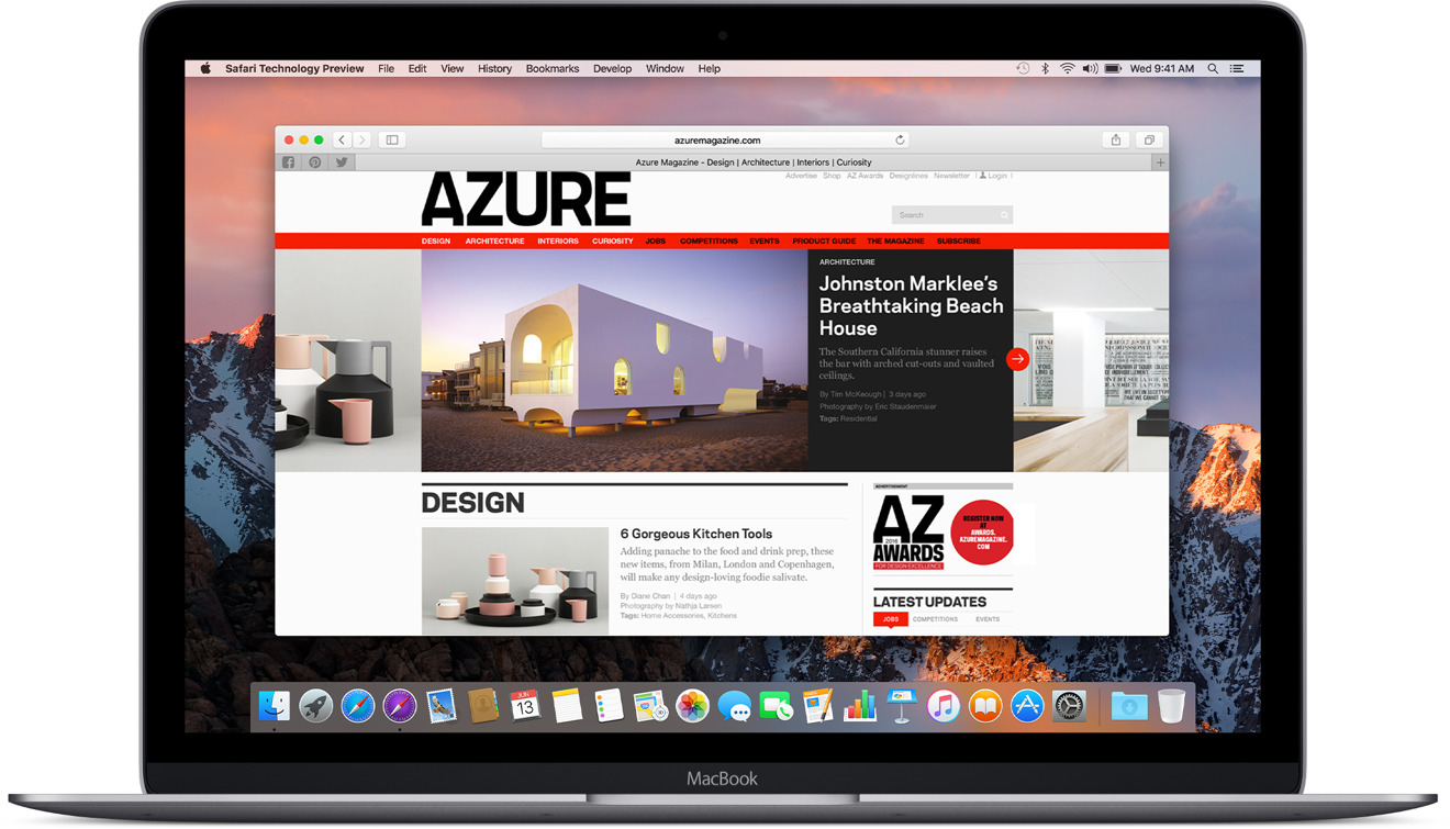 Apple Drops Safari Technology Preview With New APIs Spectre Fixes AppleInsider