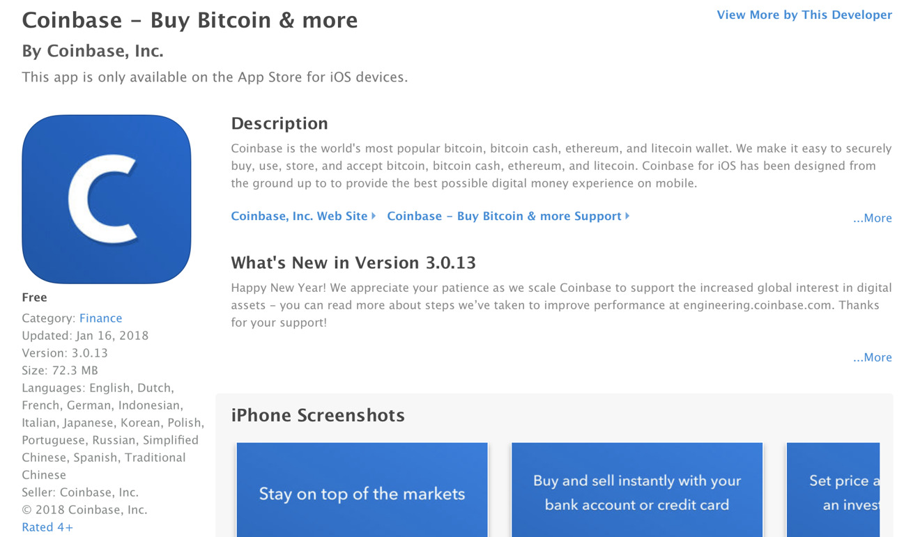 How to buy and sell bitcoin using one of the most popular cryptocurrency apps on the iPhone