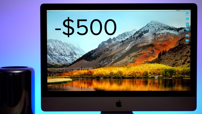 Apple iMac Pro five hundred off