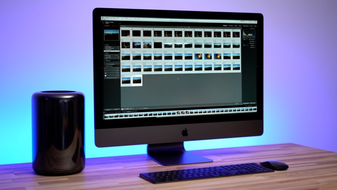 Apple iMac Pro and 2013 Mac Pro desktop computers