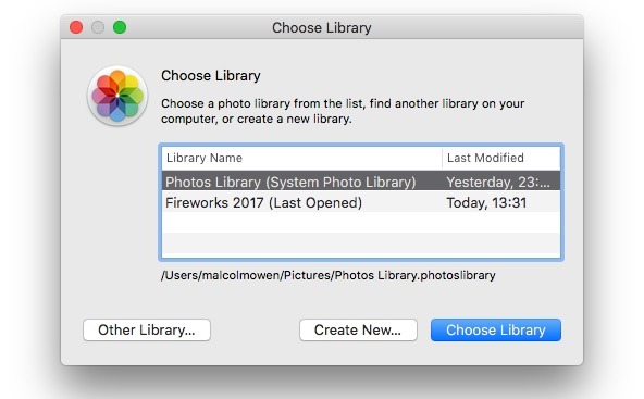 How To Use Multiple Photo Libraries On A Mac