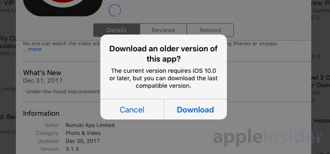Redmond pie on twitter: "how to download old versions of ios apps.
