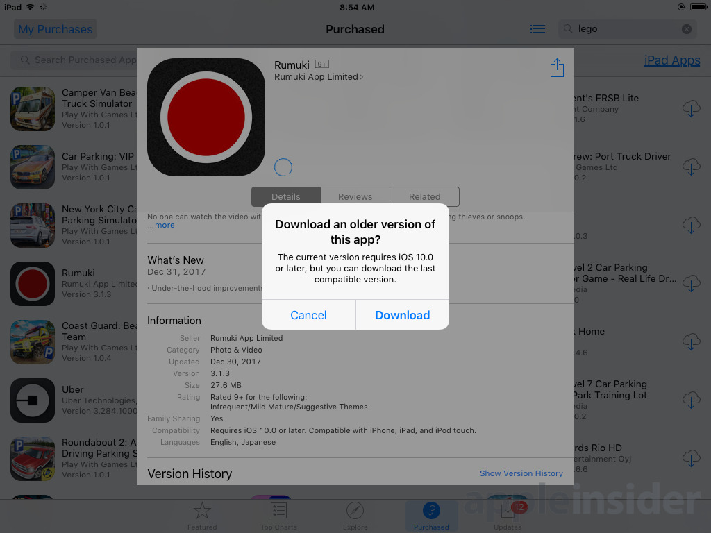 How to download old versions of apps from the App Store on an older iPhone  or iPad that can't run iOS 11 | AppleInsider