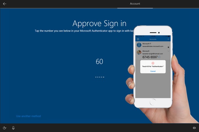 set up microsoft authenticator on new iphone