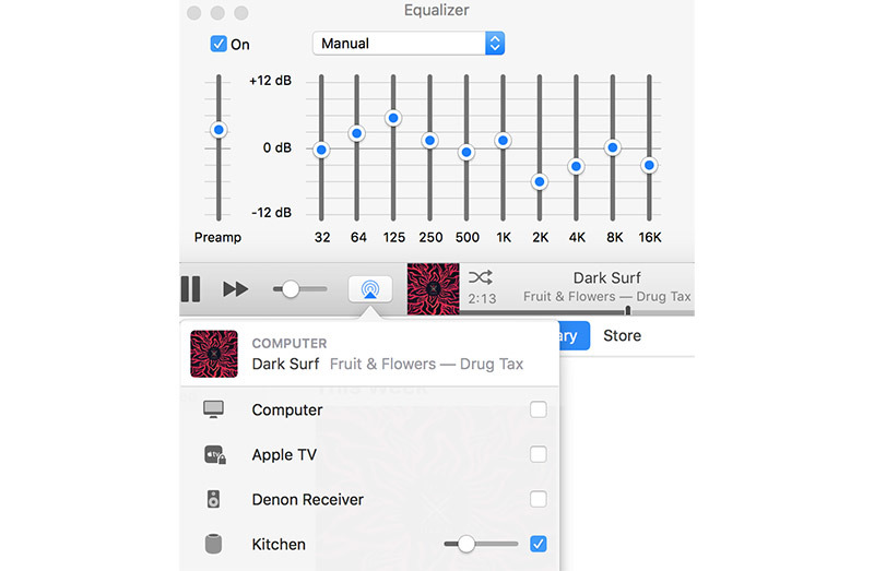 amazon music player equalizer for mac