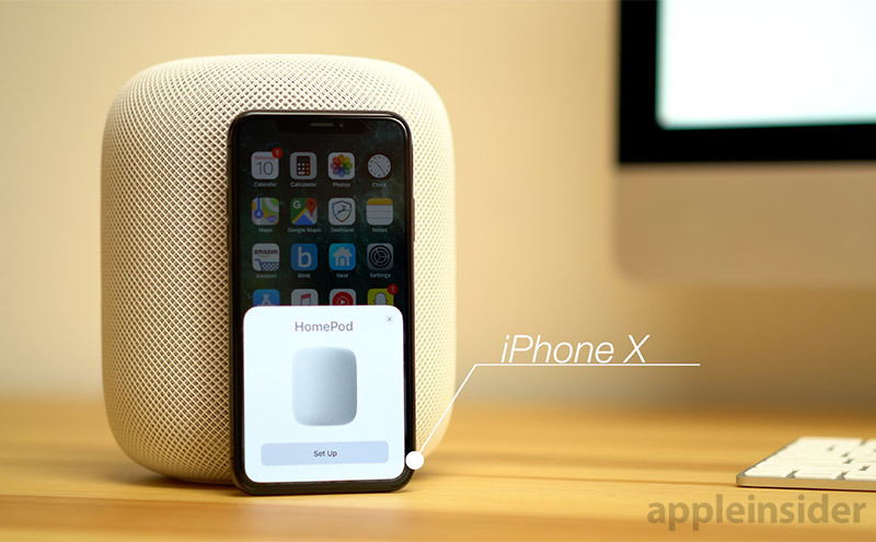 iphone home pod