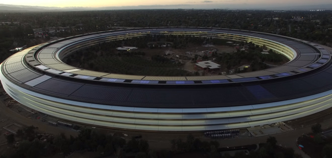 Apple Park が Apple の公式住所に変更