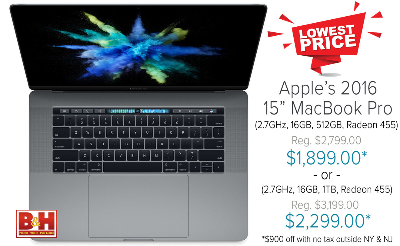Last call for the lowest prices anywhere: $900 off loaded 15" MacBook