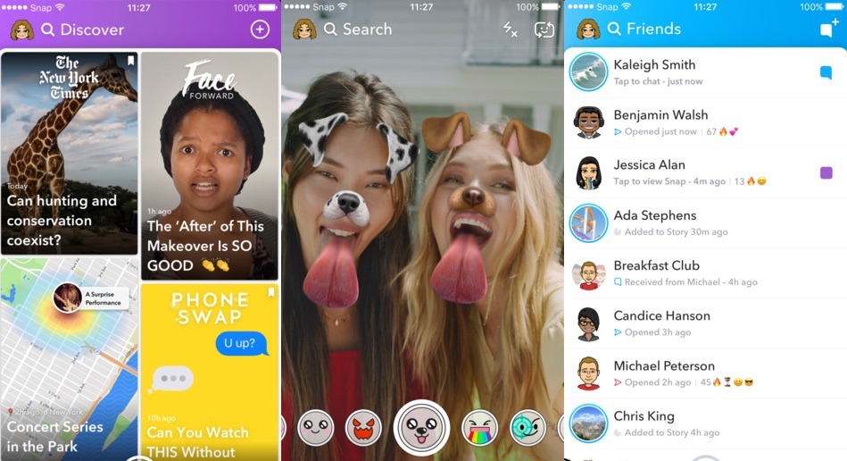 Snapchat response to user revolt over iPhone app redesign advises of ...