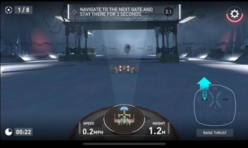 Propel's training simulator using iOS