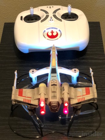 Propel's XT-65 X-Wing Starfighter with controller