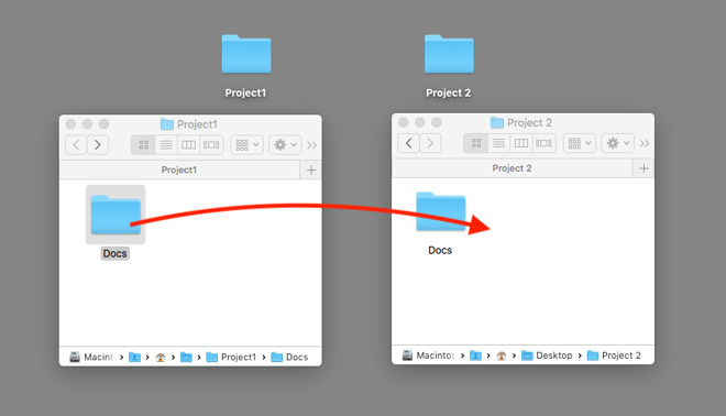 How to Merge Folders in the Finder