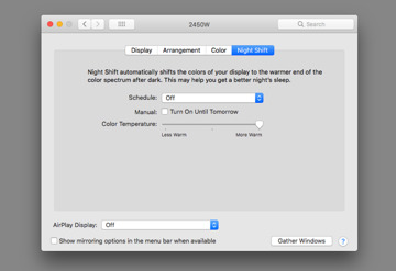 How to Turn Off Blue Light on a Mac With Night Shift