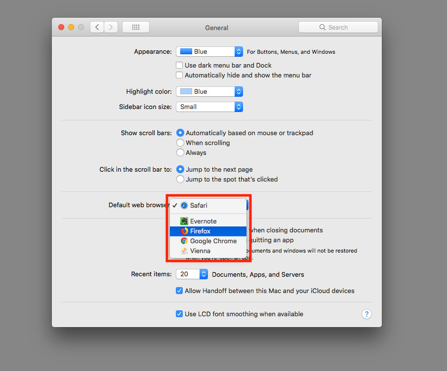 change default app for file type mac