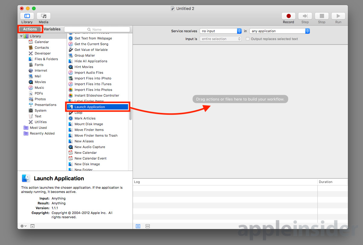 create window open shortcut for an app mac