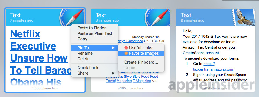 app like pinboard for mac os x