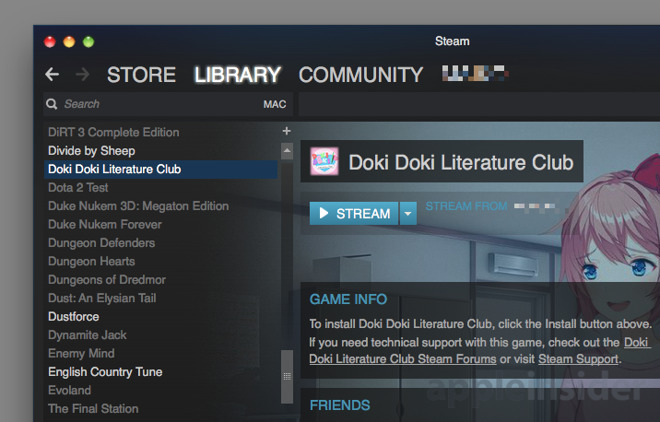 if a bought a game on steam for mac can i download it for pc