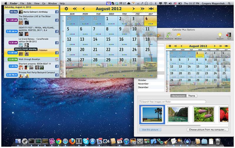 change a calendar month in excel for mac