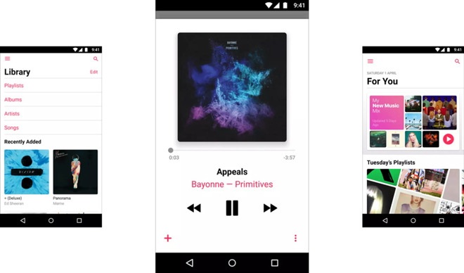 Download Apple Music Android app gets rare update to solve bugs