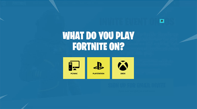 fortnite login