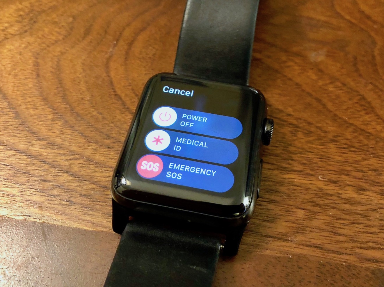 Как работает sos на apple watch