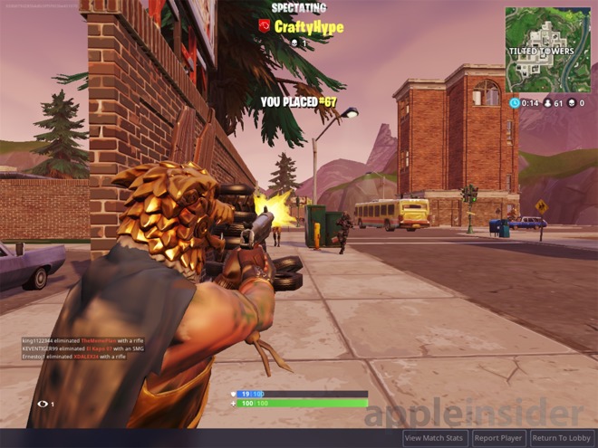 Why wont fortnite work on ipad mini 2