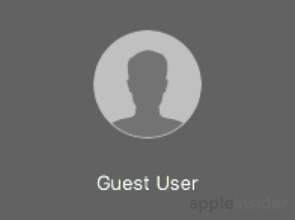 changing image for guest user mac