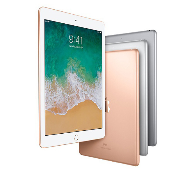 Apple's 2018 iPad includes 2GB of RAM, 2.2 GHz A10 processor; similar iPhone 7 |