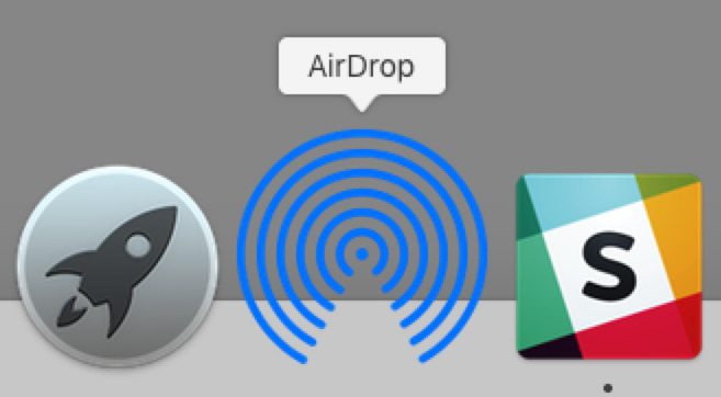 How to add AirDrop to the Dock in macOS to quickly send files to a