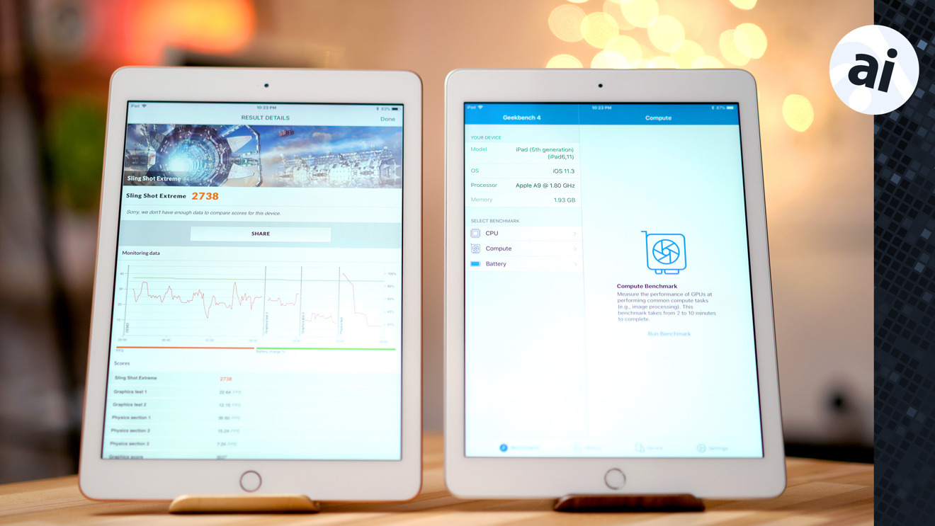 Video Apple S 18 Ipad Vs 17 Ipad Benchmark Comparison Appleinsider