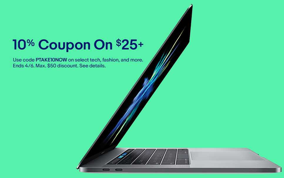 Apple 15 inch MacBook Pro with eBay coupon code