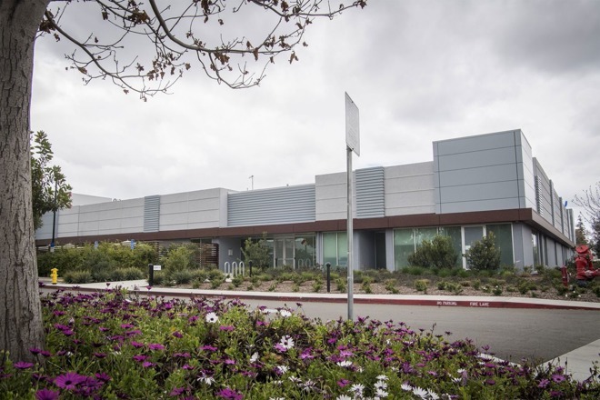 Apple's reported display facility in Santa Clara, Calif.