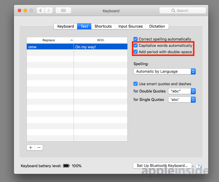 airmail app,for mac, spell check has incorrect suggestions