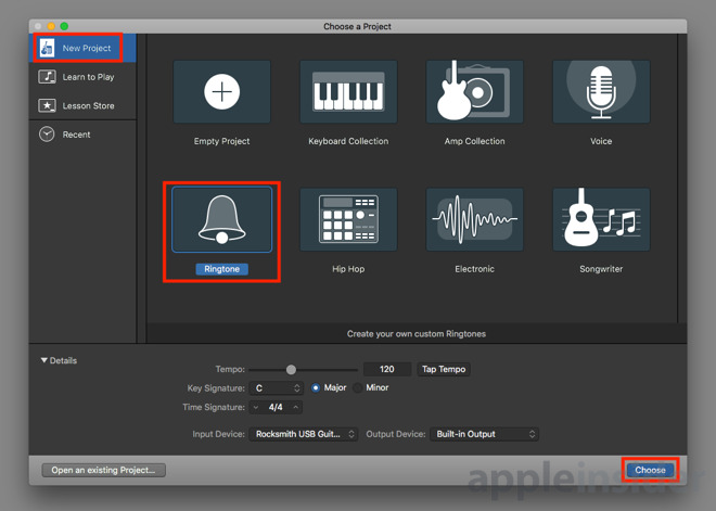 Create Ringtone With Garageband Mac