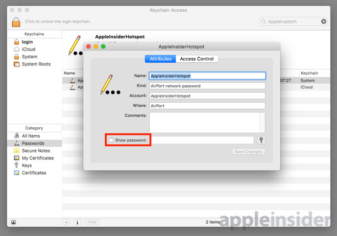 how to reset keychain password on mac