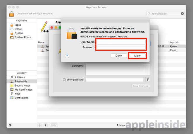 How To Find Your Saved Wi Fi Network Password Stored In Your Mac S Keychain Appleinsider