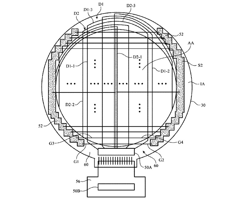 apple round screen patent