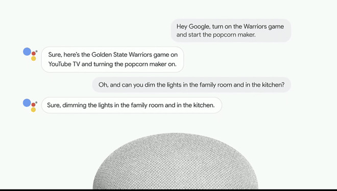 Google home apple tv