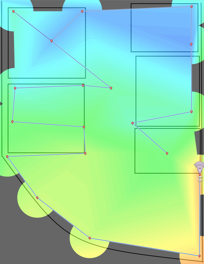 the default ISP Wi-Fi doesn't reach the back of the house