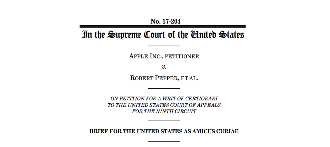 US DOJ sides with Apple over App Store antitrust allegations in Supreme  Court brief | AppleInsider
