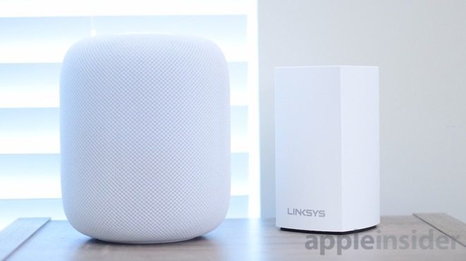 Velop AC3900 Router and HomePod